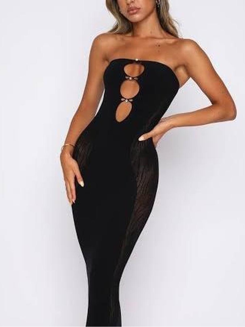 White Fox Your Peace Midi Dress